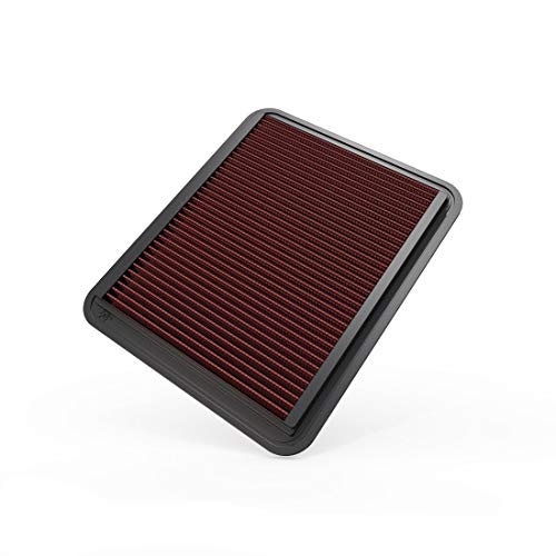 K&N Luftfilter för motor: Hög prestanda, premium, tvättbar, panelbytesfilter: 20052012 (Malibu, Equinox, Lucerne, DTS, G6, Torrent), 33 2296 24844109019