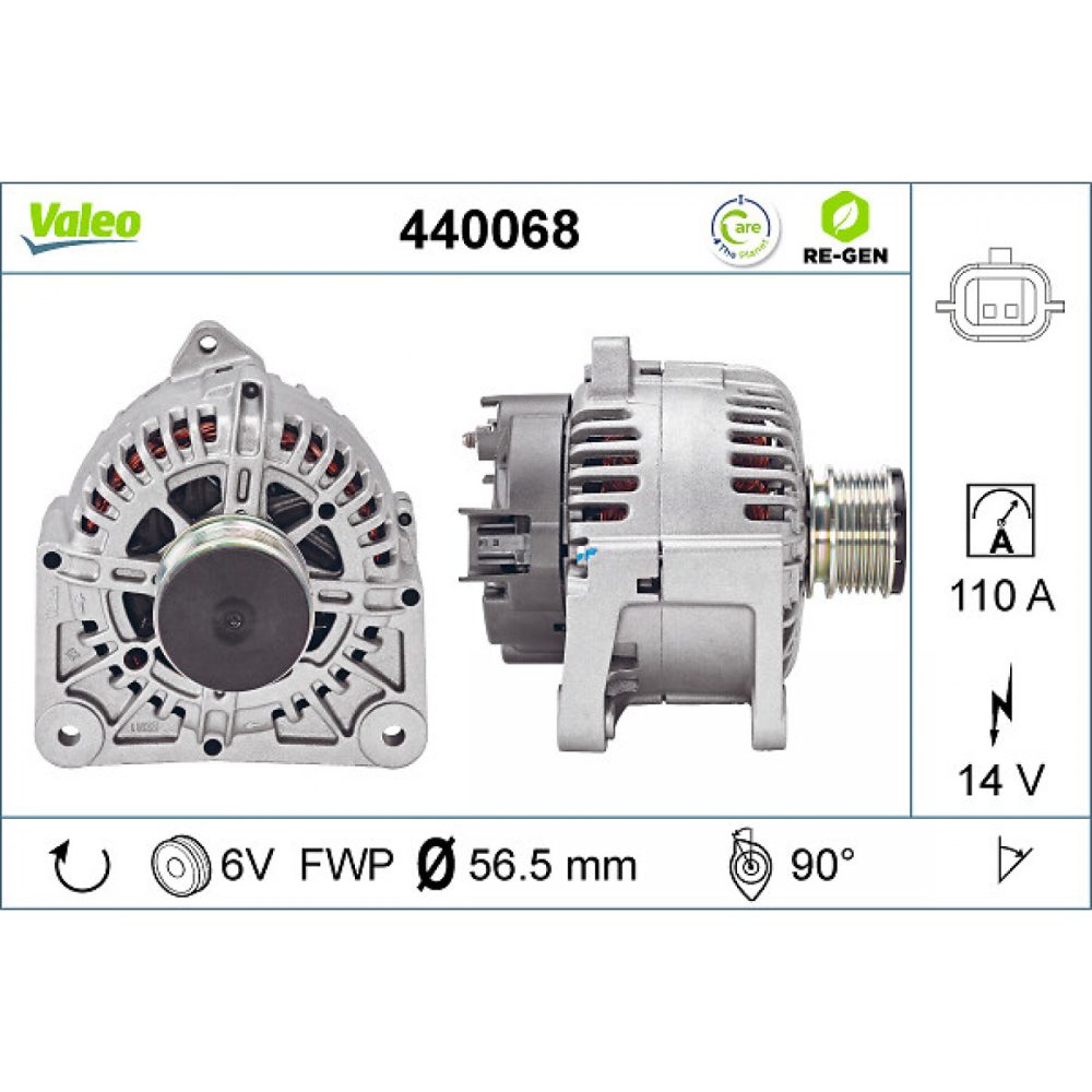 Generator VALEO 440068 3276424400680