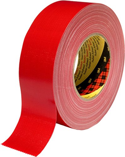 3M Tygtejp 389 Textilplastbelagd Röd 50mm x 50m 4046719648146
