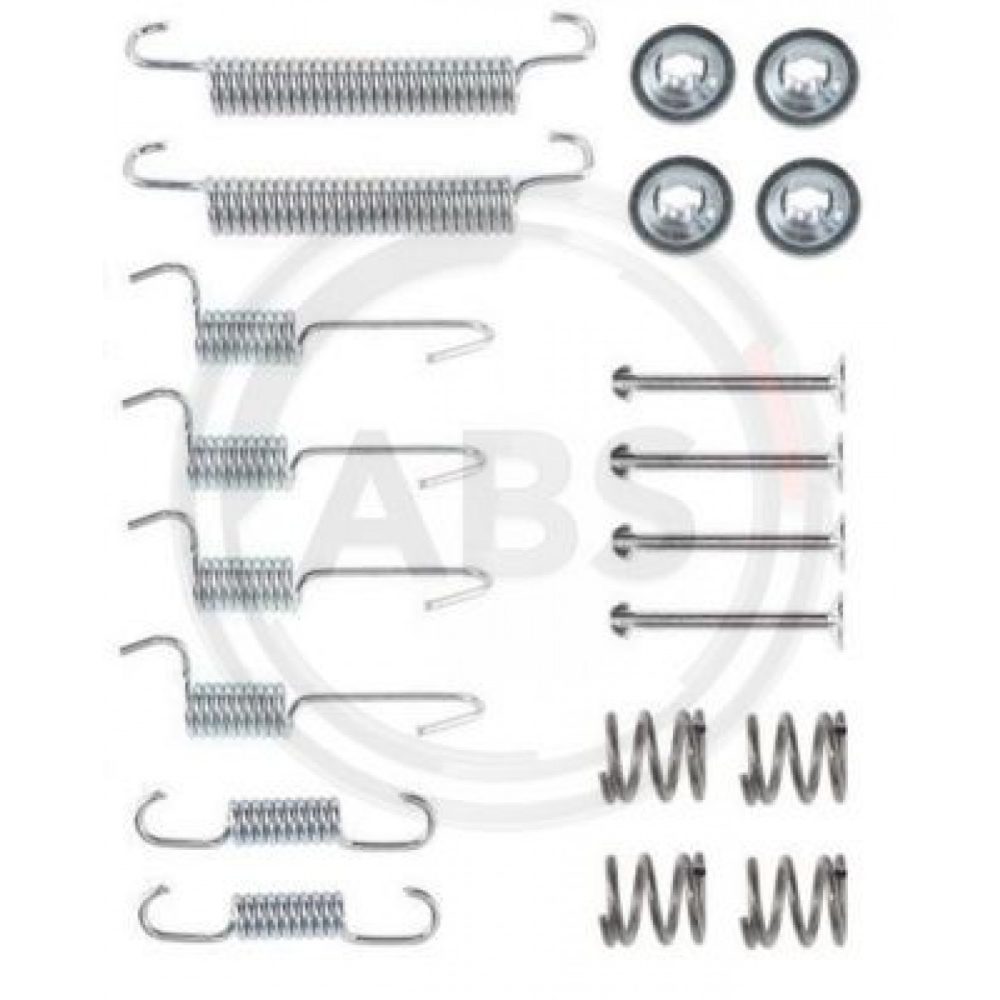 A.B.S. 0894Q Kit d’accessoires, mâchoire de frein KIA: RIO 2, HYUNDAI: ACCENT 3 8717109506587