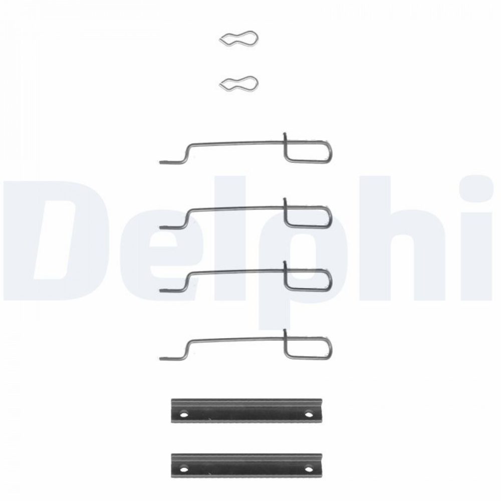 Delphi LX0044 Tillbehörssats - Skivbromsbelägg 5012759829325