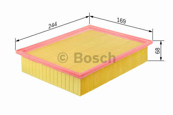 Bosch Luftfilter 1 457 433 150 3165143526163