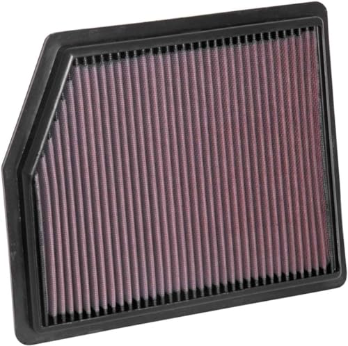 K&N Filters 33 2713 Luftfilter 22mm 238mm 281mm kvadratisk Långtidsfilter 24844025210