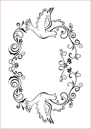 Darice Ram duvor präglingsmall, transparent, A4 8716052192144