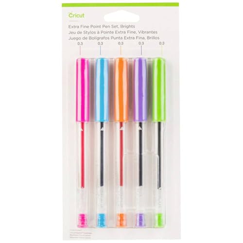 Cricut 2007645 extra fin spets set, ljus (5 ct), 5 pack 93573332500