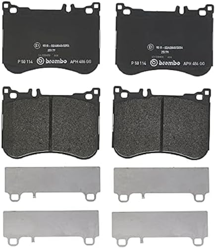 Bromsbeläggssats, skivbroms BREMBO P 50 114 8020584109915