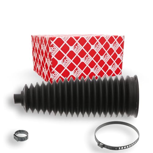 FEBI BILSTEIN 34134 Jeu de joints soufflets, direction Thermoplastique Essieu avant gauche, droit avec colliers 4027816341345
