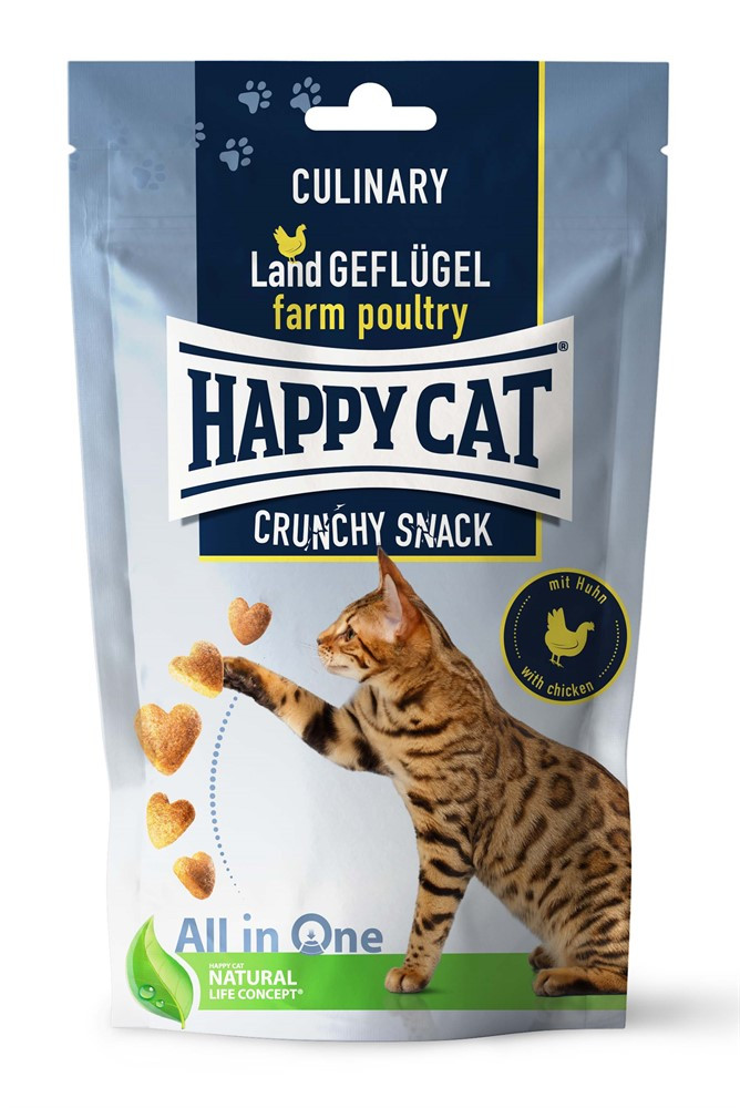 Crunchy Snack Fågel & Morot Kattgodis 100 g 4001967161885