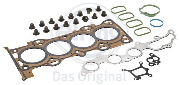 ELRING 027.270 Jeu de joints d'étanchéité, culasse cylindre sans joint couvercle soupape, avec tige soupape FORD: Focus 2, C Max 4041248132791