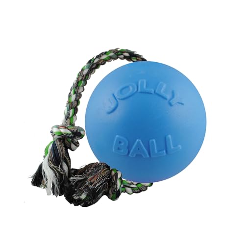 Jolly Pets JOLL050B hundleksak boll romp n rulle, 15 cm, ljusblå 788169606225
