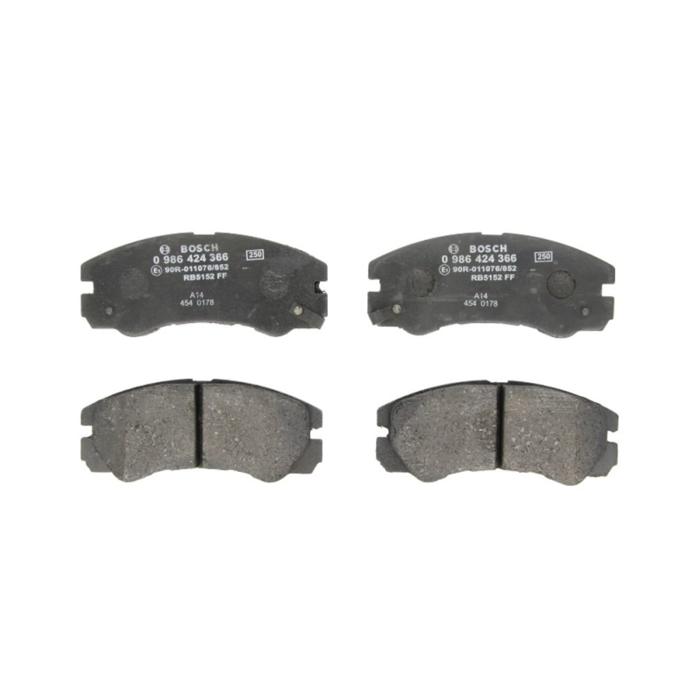 Bosch Bromsbeläggssats - Skivbroms - 0 986 424 366 3165143661475