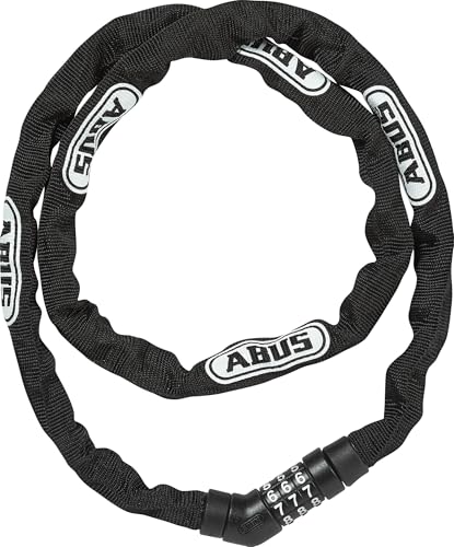 ABUS Kättinglås 4804C - Längd 110 cm - Svart 4003318724824