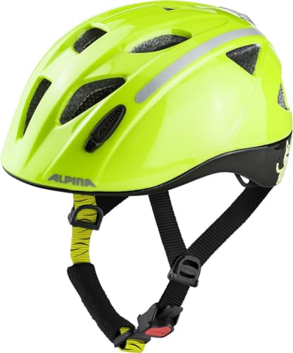 ALPINA Unisex Barn, XIMO FLASH Cykelhjälm, be visible reflective, 47 51 cm 4003692232052