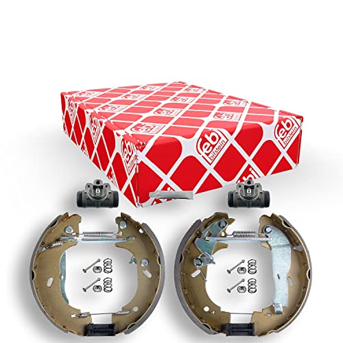 FEBI BILSTEIN 44313 Kit de freins, freins à tambours Essieu arrière avec cylindre roue, accessoires, matériel construction 4027816443131