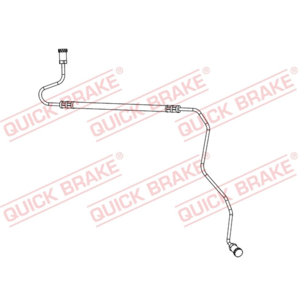 Bromsslang QUICK BRAKE 96.017 5706021174854