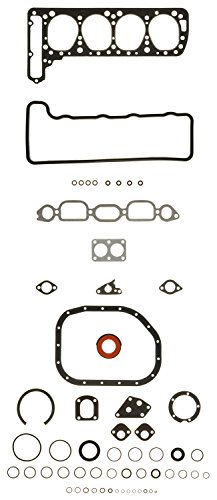 AJUSA 50076100 Hel packningssats, motor med cylindertoppspackning, ventilskaftstätning FIBERMAX 8427769216329